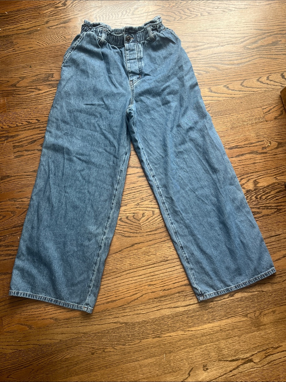 XiRENA Light Wash Denim WIDE LEG - Blue